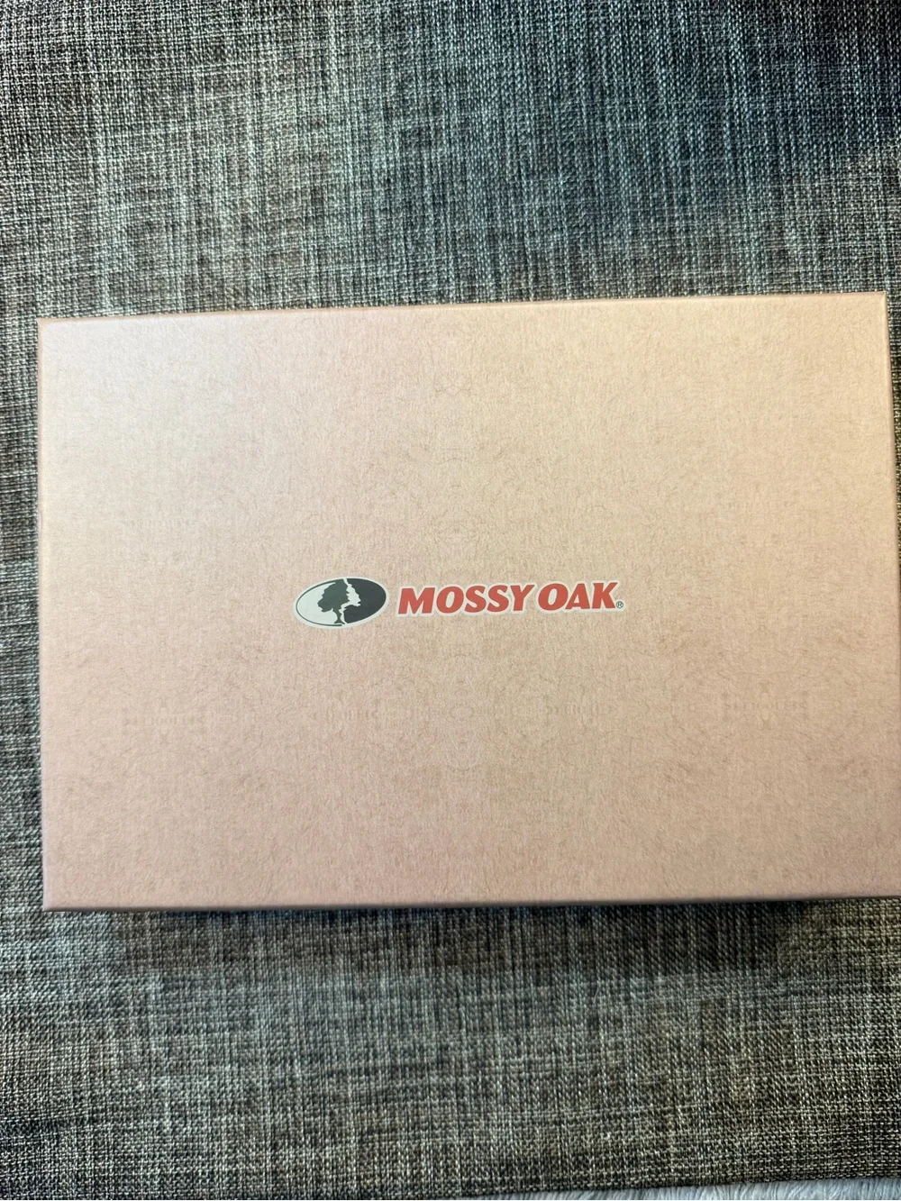 Mossy Oak bifold wallet and keychain NIB black canvas & faux leather